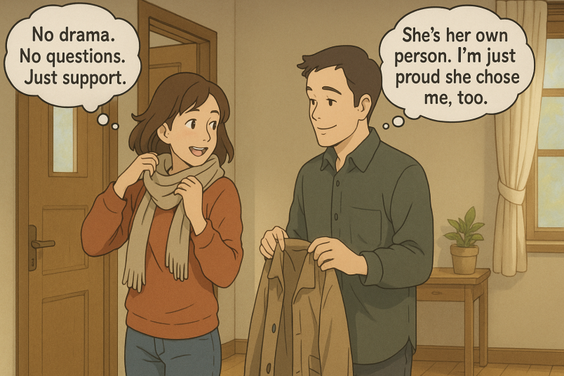 He Doesn’t Try to Control Her Choices