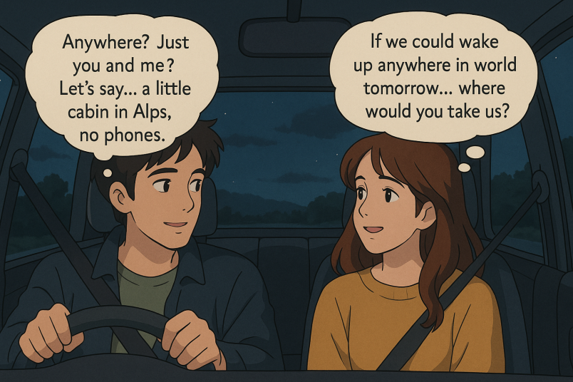 Late night car ride 