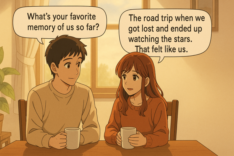 Morning Coffee at the Kitchen Table