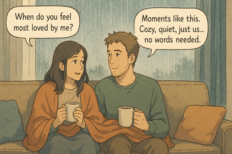 Rainy afternoon indoors