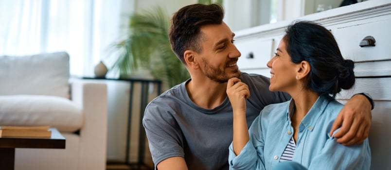 Couple having some quality time