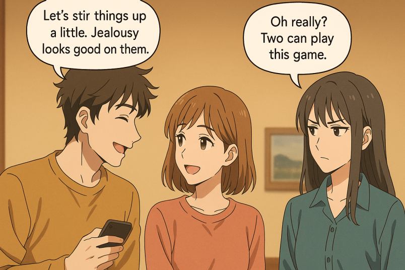 Pretend Jealousy at a Party