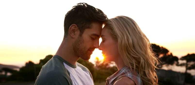 Romantic couple