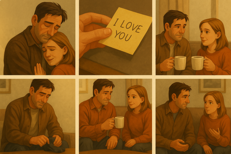 Couple spending time together
