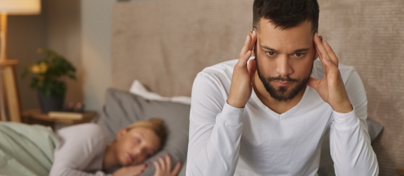 Young couple having conflicts
