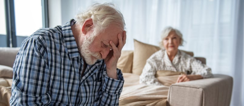 Mature couple having relationship issues