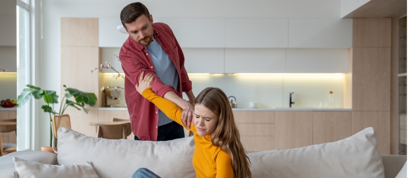 Couple having arguments