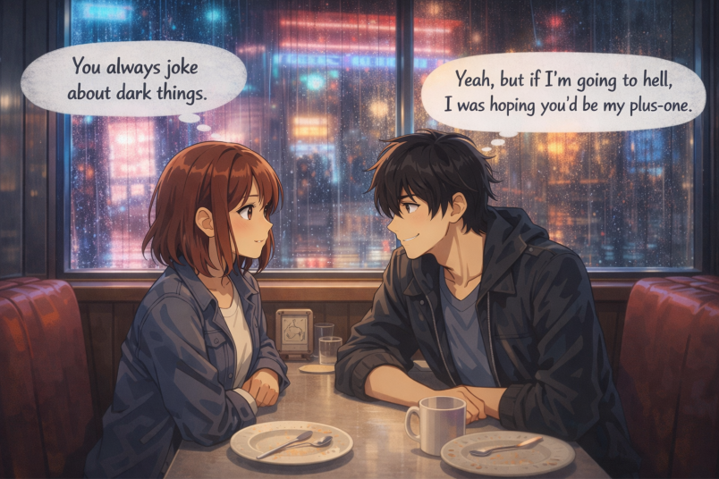 Late-Night Diner Booth