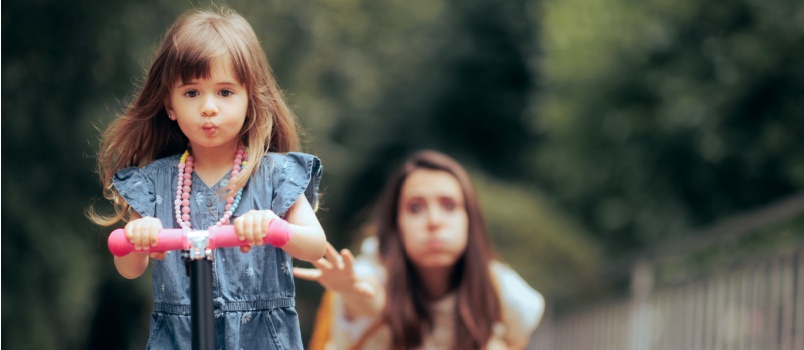Stressed over protected mom