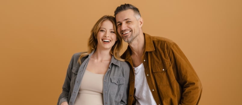 Happy loving couple 