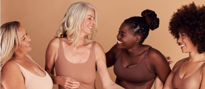 Woman doing skincare