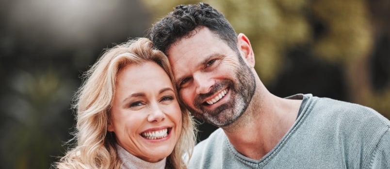 Happy loving couple