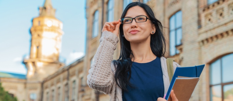 Young confident woman