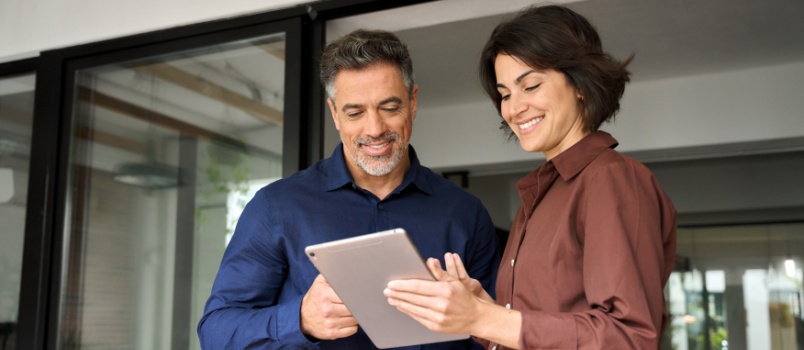 Professional business people