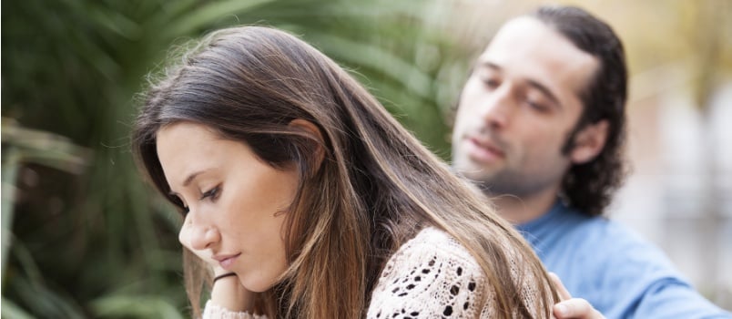 Couple having conflicts