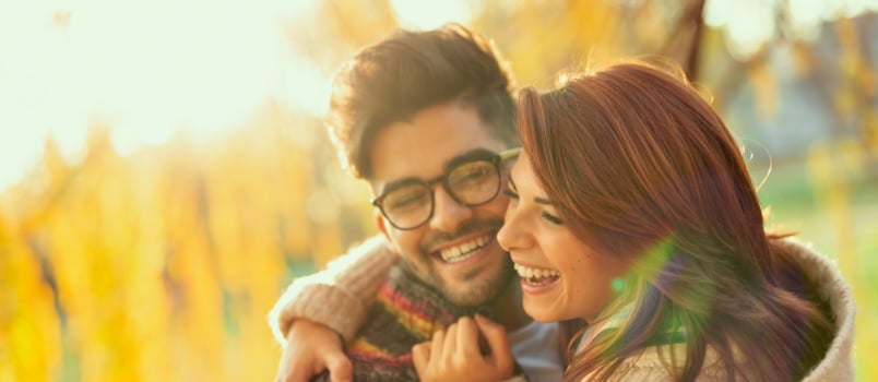 Happy loving couple 