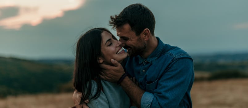 Young loving couple 