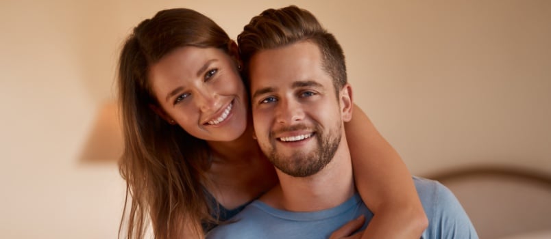 Young loving couple