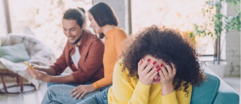 Younf friends enjoying leisure