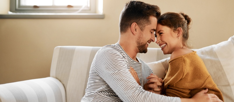 Young couple in love