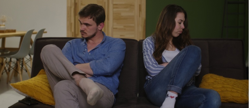 Couple having conflcits