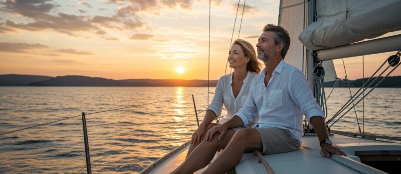 Young attractive couple