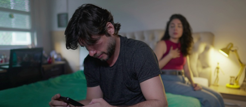 Young couople having conflict