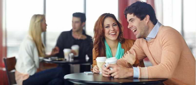 pareja en una cita de amor