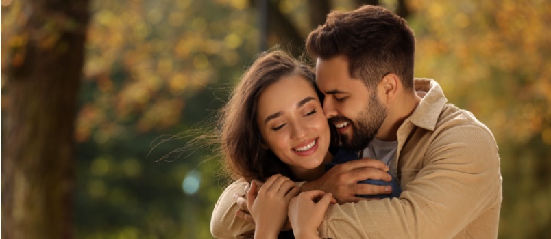 young loving couple