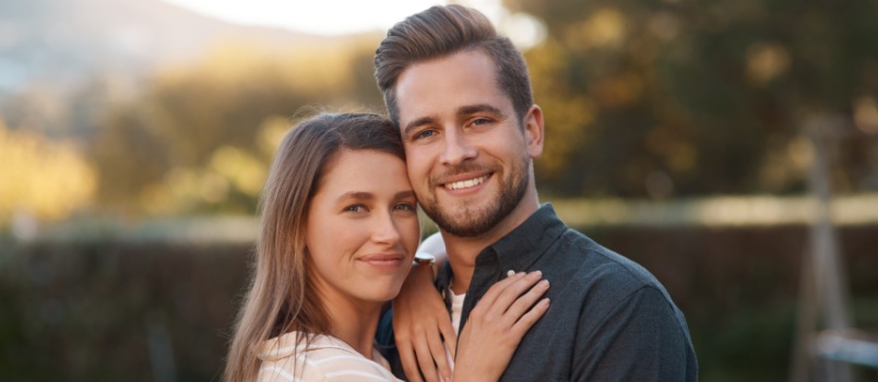 young loving couple