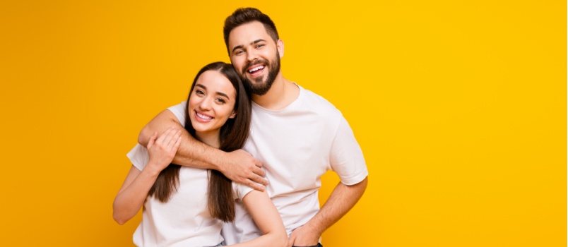 young loving couple