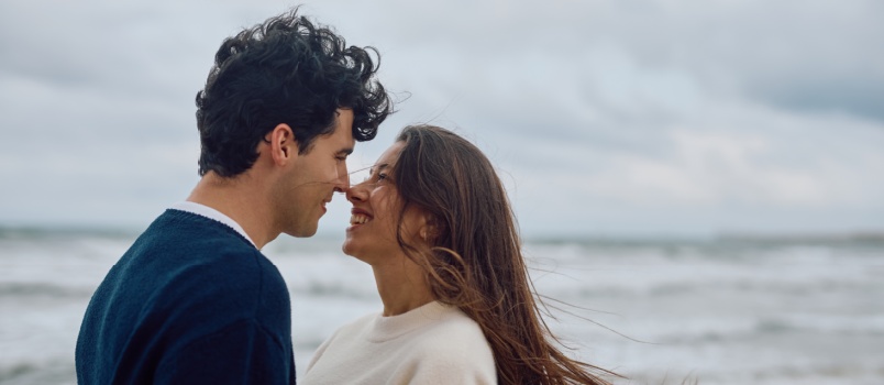 feliz pareja amorosa