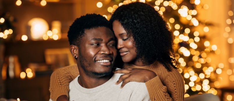 Young loving couple 