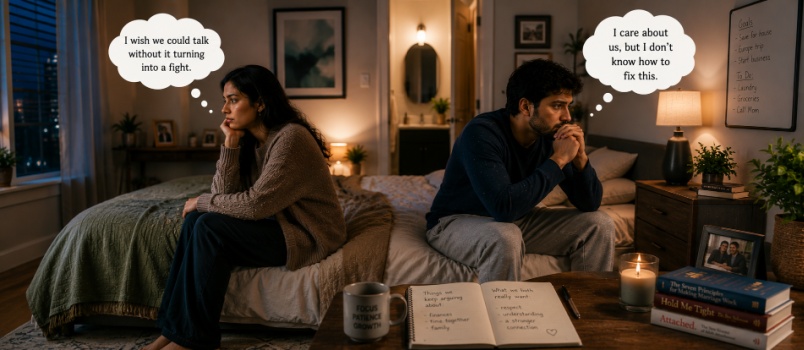 couple ayant des conflits