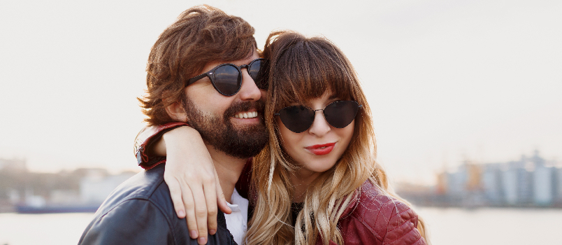 Young loving couple