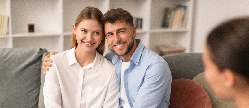 young loving couple
