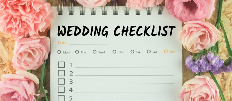 The Ultimate Wedding Checklist